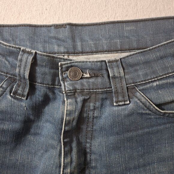 Levis 510 Jeans Mens 32x32 Blue Slim Straight Mid Rise Dark Wash Stretch Denim - Picture 8 of 13